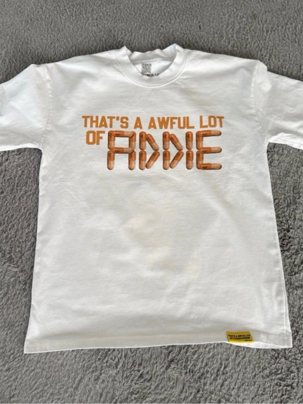 Men’s White Graphic Tee